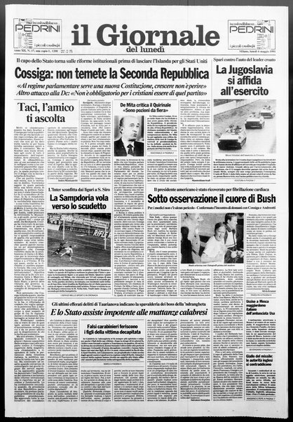 Il giornale del lunedi